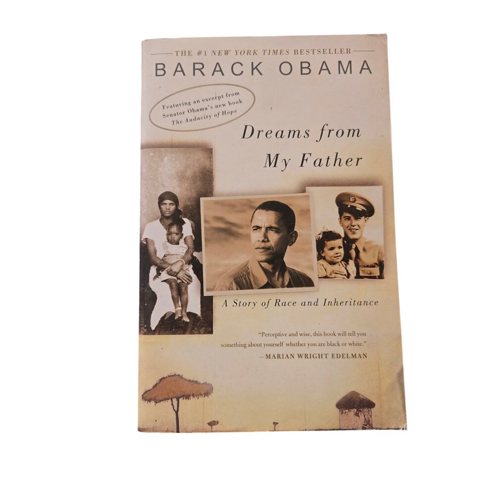 Dreams from My Father Barack Obama 1st Paperback Edition